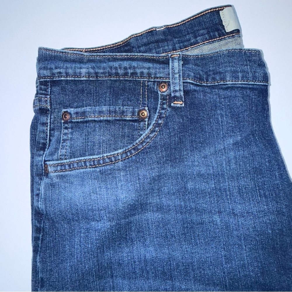 Wrangler Authentics Regular Fit Straight Leg Blue Jeans Men's 38-32 - Picture 5 of 12